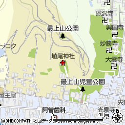 埴尾神社周辺の地図