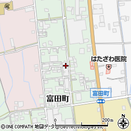 兵庫県西脇市富田町80周辺の地図