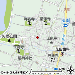 滋賀県草津市矢橋町1358-3周辺の地図