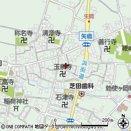 滋賀県草津市矢橋町1313周辺の地図