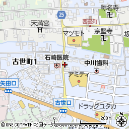 カフェタイム亀岡店周辺の地図