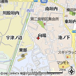 京都府亀岡市篠町馬堀向端8-38周辺の地図