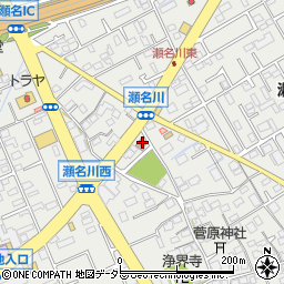 瀬名川公民館周辺の地図