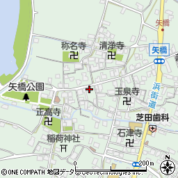 滋賀県草津市矢橋町1357周辺の地図