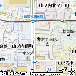 セブンイレブン京都葛野大路三条店周辺の地図