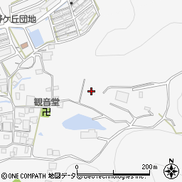 兵庫県西脇市日野町周辺の地図