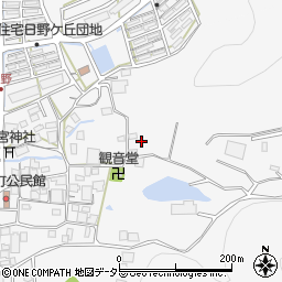 兵庫県西脇市日野町329周辺の地図