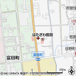 兵庫県西脇市日野町156周辺の地図