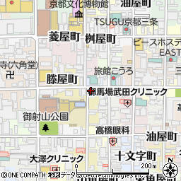 京都府京都市中京区堀之上町131周辺の地図