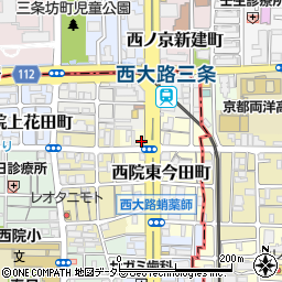 コンセプト西大路六角パーキング周辺の地図