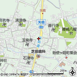 滋賀県草津市矢橋町1308周辺の地図
