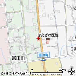 兵庫県西脇市富田町15周辺の地図