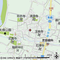 滋賀県草津市矢橋町1397周辺の地図