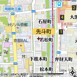 京都 スタア バー周辺の地図