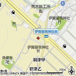 ファミリーマート四日市羽津店周辺の地図