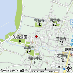 滋賀県草津市矢橋町1348周辺の地図