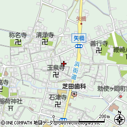 滋賀県草津市矢橋町1311周辺の地図