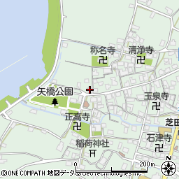 滋賀県草津市矢橋町1345周辺の地図
