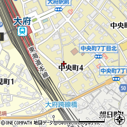桜井指圧治療院周辺の地図