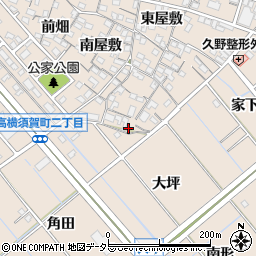 愛知県東海市高横須賀町辰巳屋敷29周辺の地図