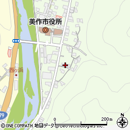 読売新聞　読売センター・美作中央周辺の地図