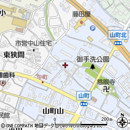愛知県知立市山町桜馬場36周辺の地図