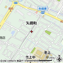 滋賀県草津市矢橋町39-48周辺の地図