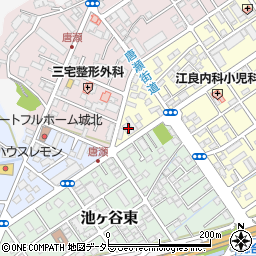 共栄ネット販売静岡営業所周辺の地図