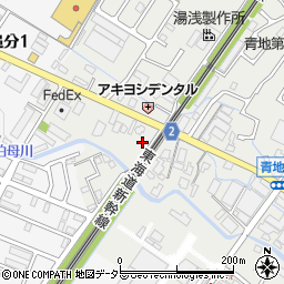 滋賀県草津市青地町707周辺の地図