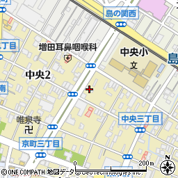 株式会社大津ガスサービスセンター　営業部中央店周辺の地図