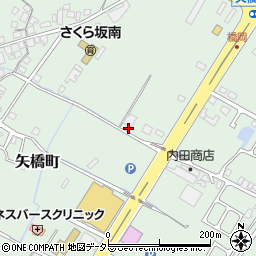 滋賀県草津市矢橋町163周辺の地図