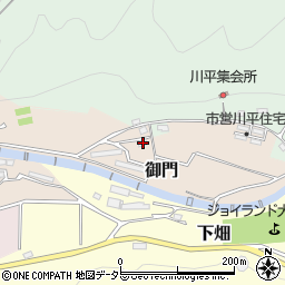 静岡県伊豆の国市御門376周辺の地図