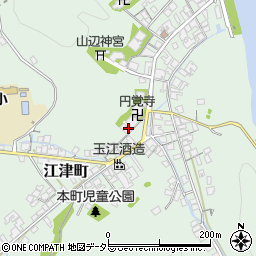 島根県江津市江津町176周辺の地図