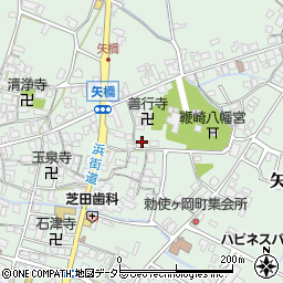 滋賀県草津市矢橋町1284-4周辺の地図