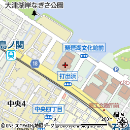 滋賀県警察本部周辺の地図