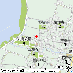 滋賀県草津市矢橋町1343周辺の地図