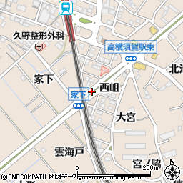 高横須賀駅東周辺の地図