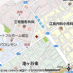 名機産業静岡支店周辺の地図