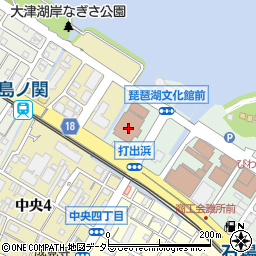 滋賀銀行滋賀県警察本部 ＡＴＭ周辺の地図