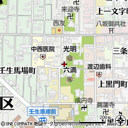 京都府京都市中京区今新在家東町89-2周辺の地図