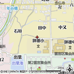 京都府亀岡市篠町柏原田中15周辺の地図