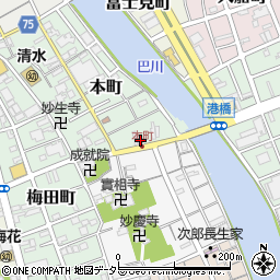 静岡設備周辺の地図