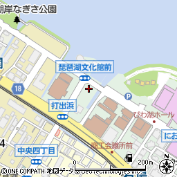滋賀県大津市打出浜1周辺の地図