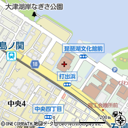 滋賀県警察本部周辺の地図