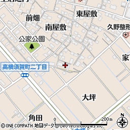 愛知県東海市高横須賀町辰巳屋敷11周辺の地図