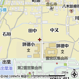 京都府亀岡市篠町柏原田中10周辺の地図