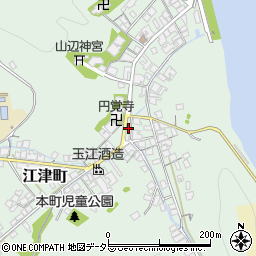 島根県江津市江津町169-1周辺の地図