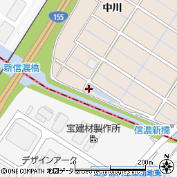 愛知県東海市養父町中川60周辺の地図