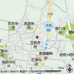 滋賀県草津市矢橋町1412周辺の地図