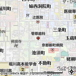 菅原歯科周辺の地図